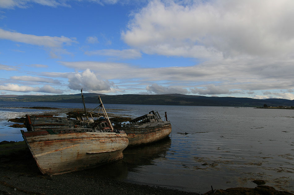 Rusting boats
