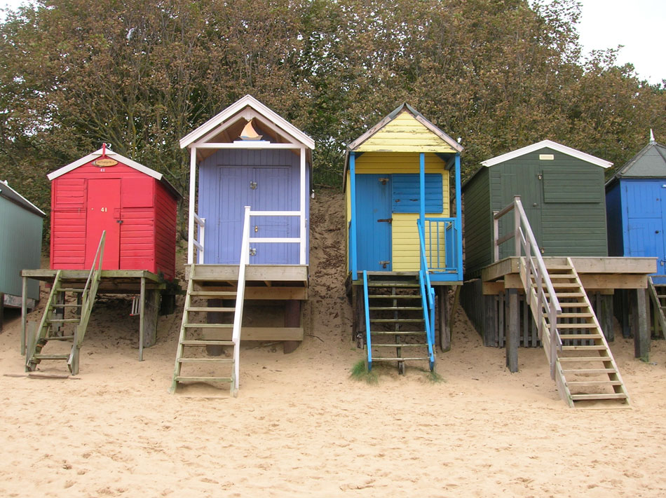 Norfolk beach huts